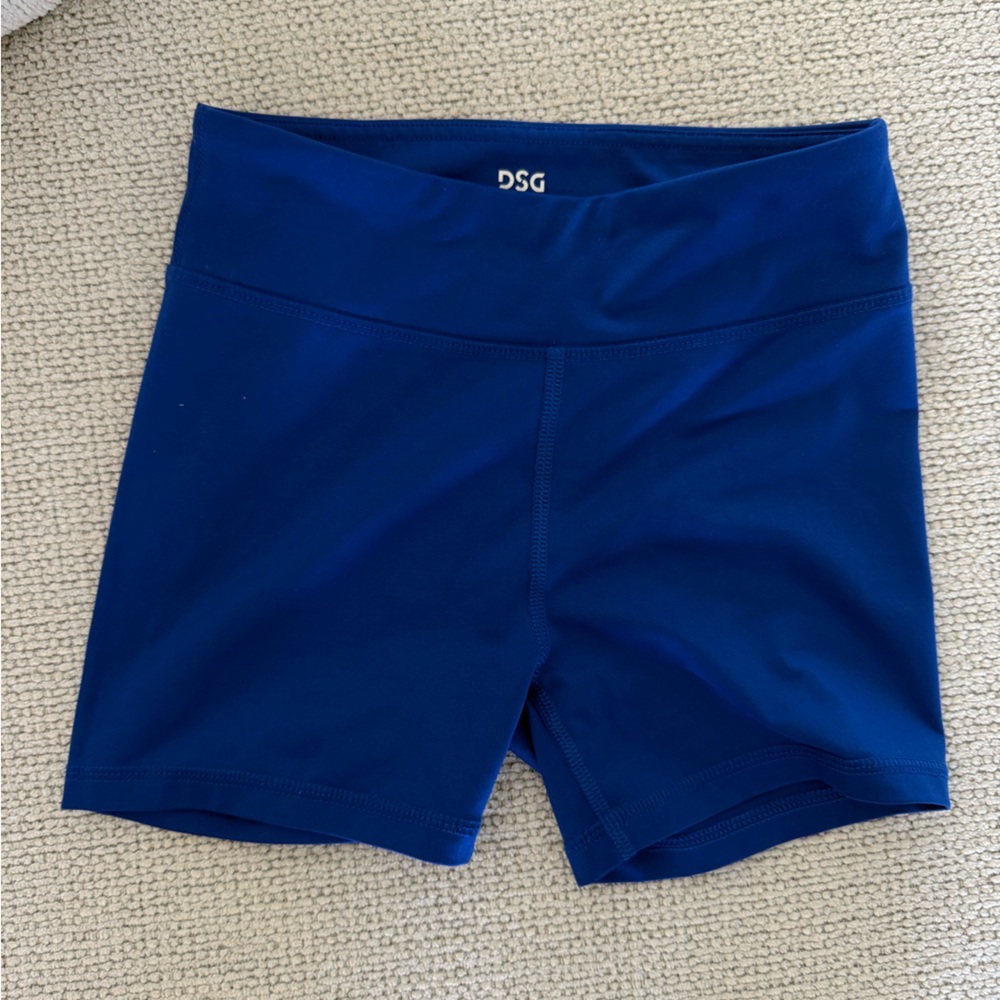 DSG royal blue spandex youth medium
